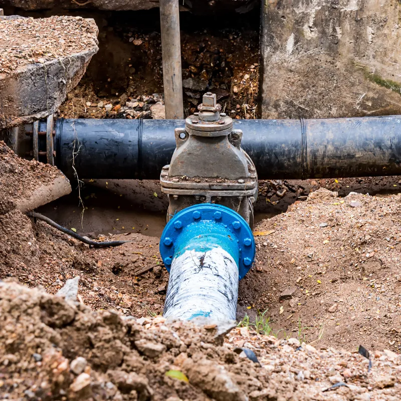 vogels water sewer lines optimized